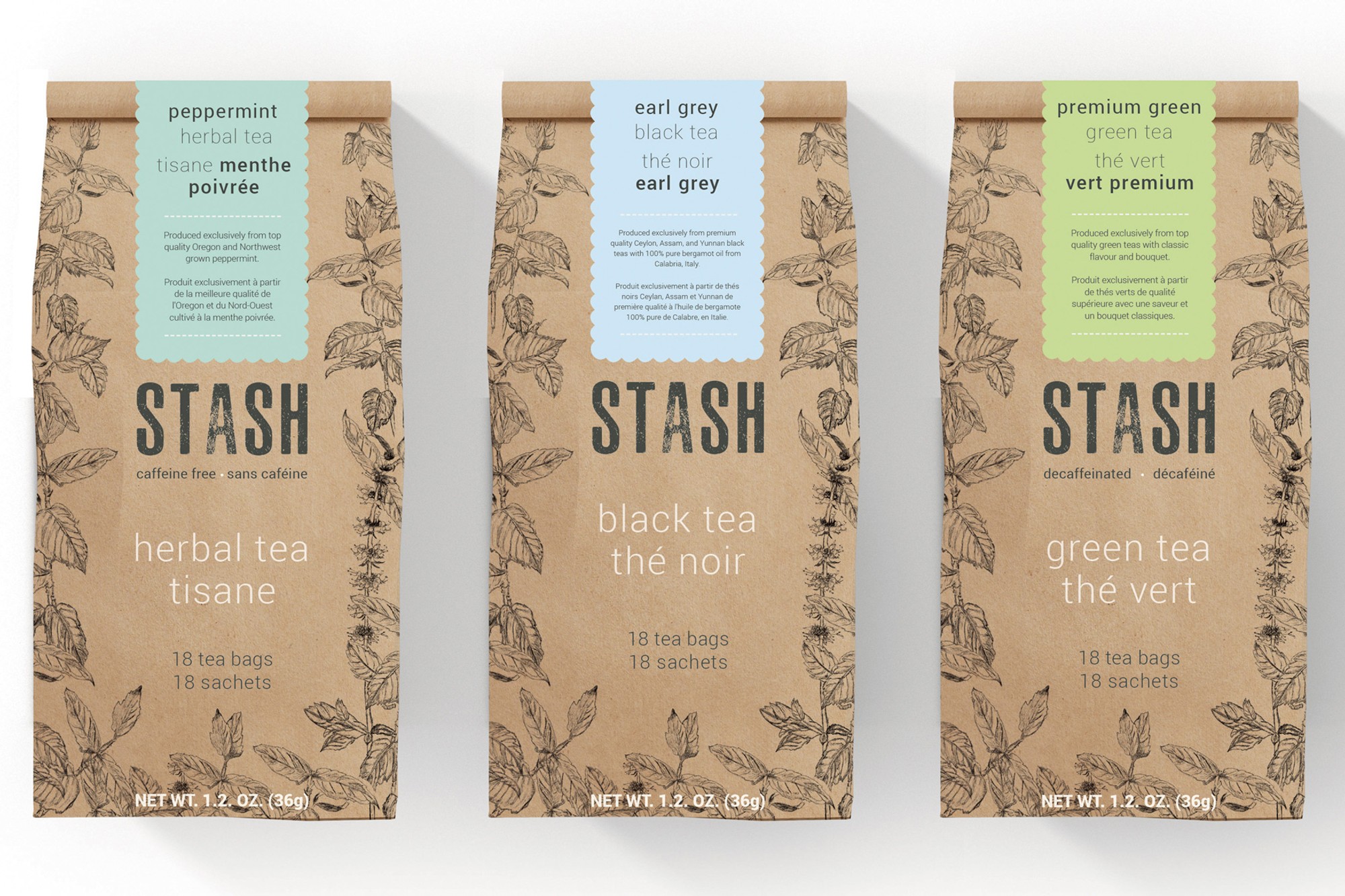 THE NEXT | STASH TEA PACKAGING RE-DESIGN