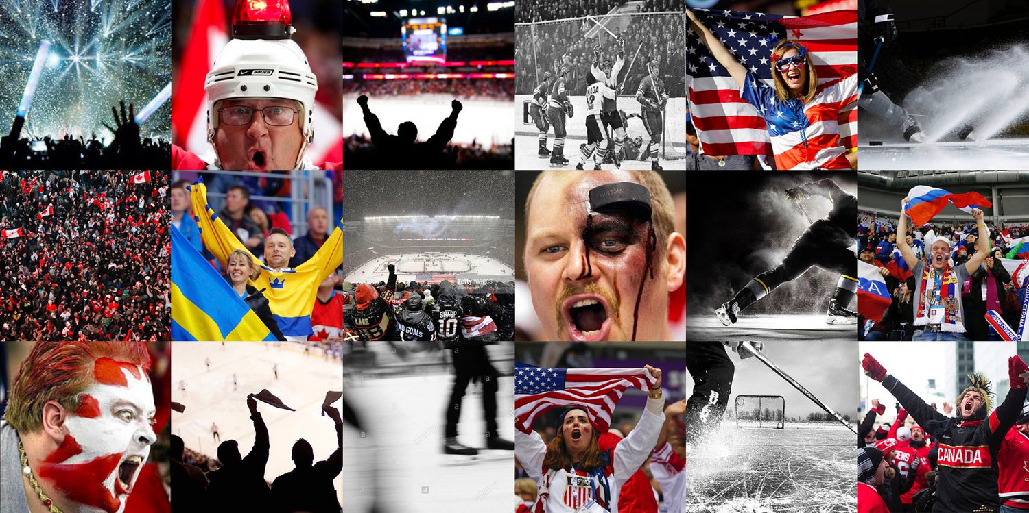 Moodboard; taking a look at the atmosphere of hockey.